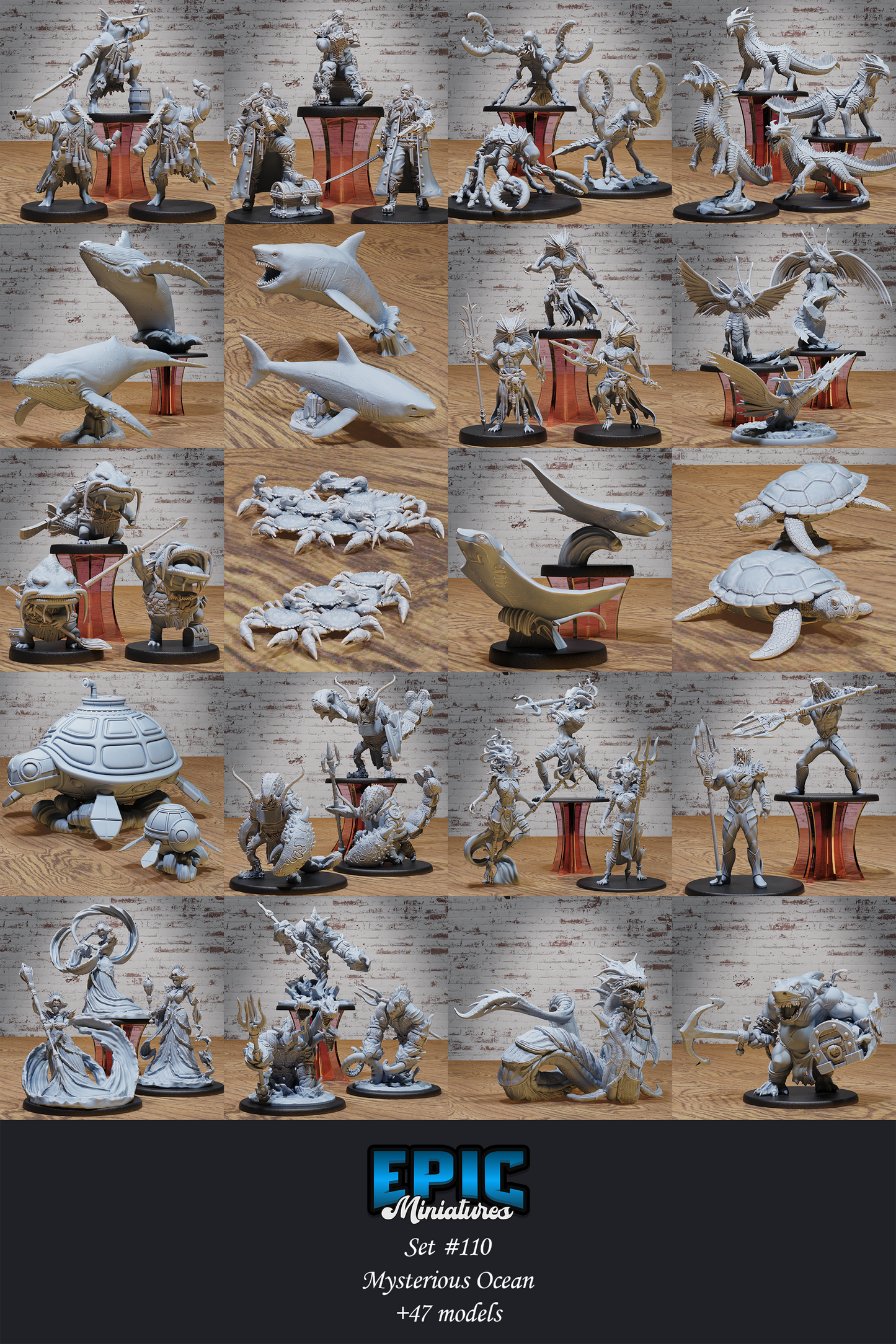 Ocean Wyvern - Epic Miniatures