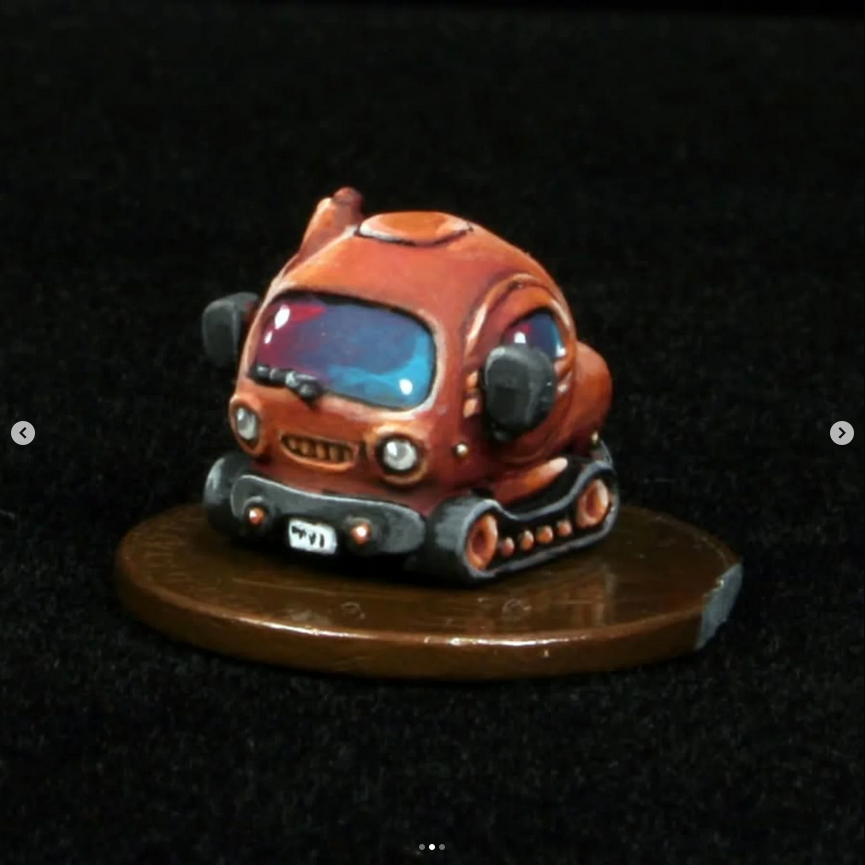 6mm Pea Car, Adaptable little vehicle - Porble Games