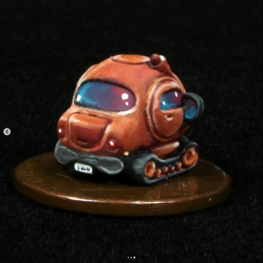 6mm Pea Car, Adaptable little vehicle - Porble Games