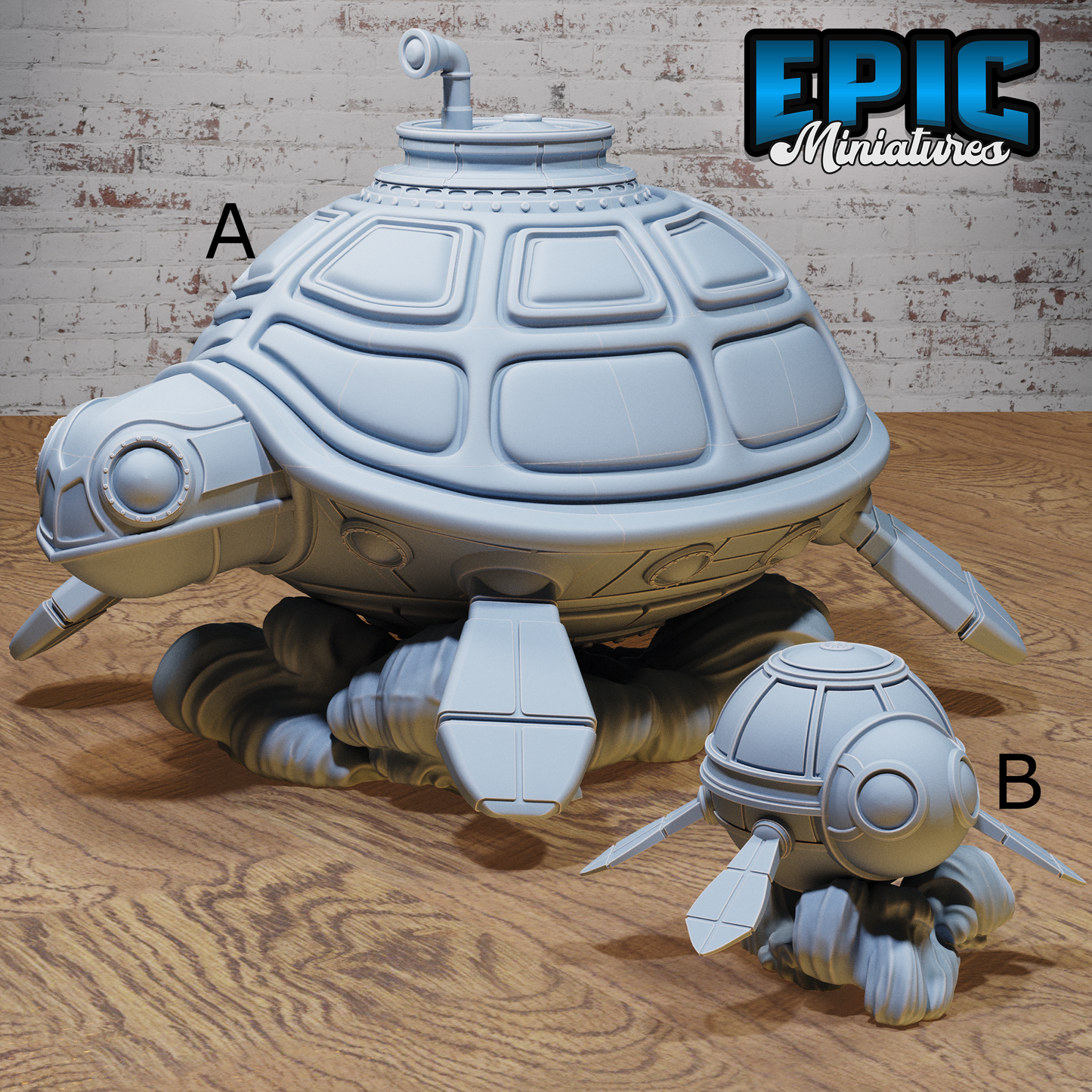 Submarine Turtle Ship - Epic Miniatures