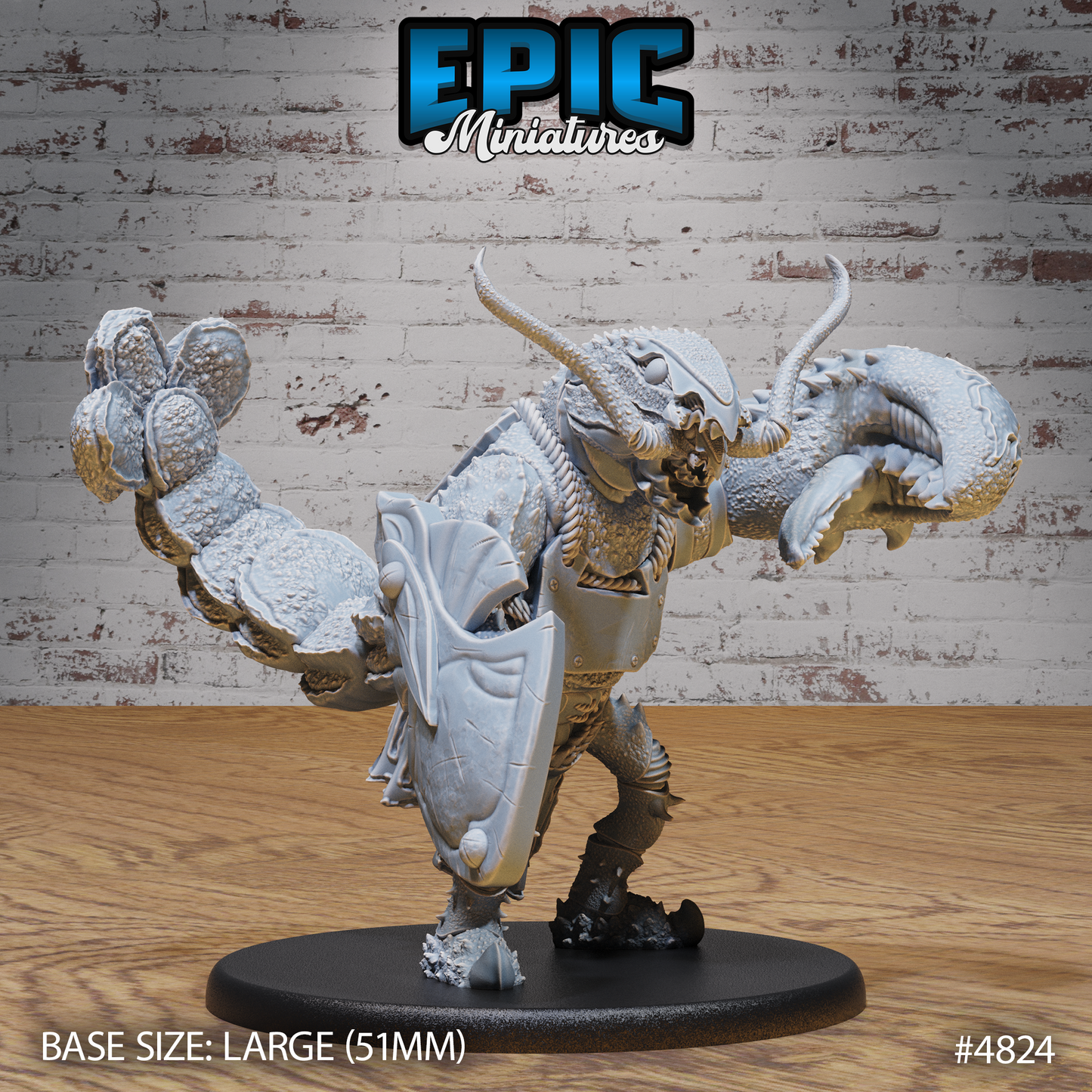 Lobster Folk Warrior - Epic Miniatures