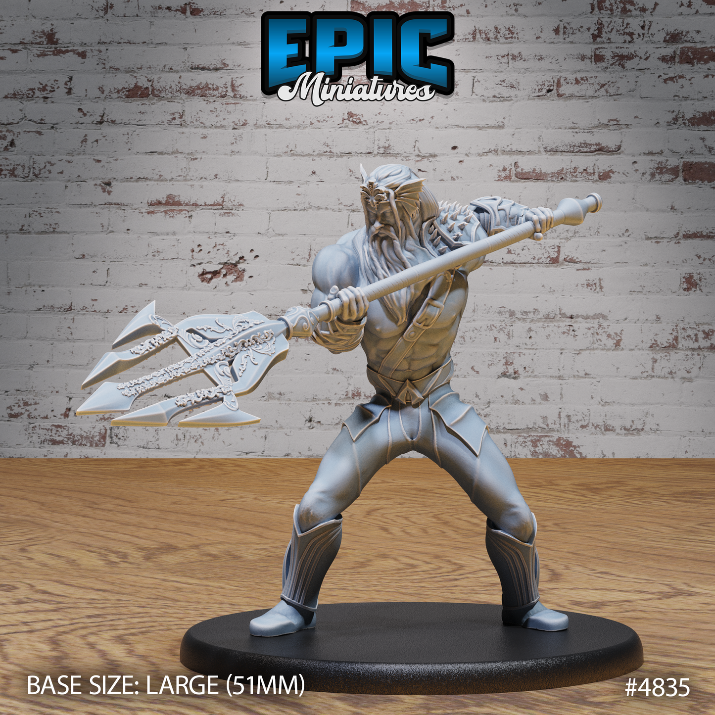God Triton Avatar - Epic Miniatures