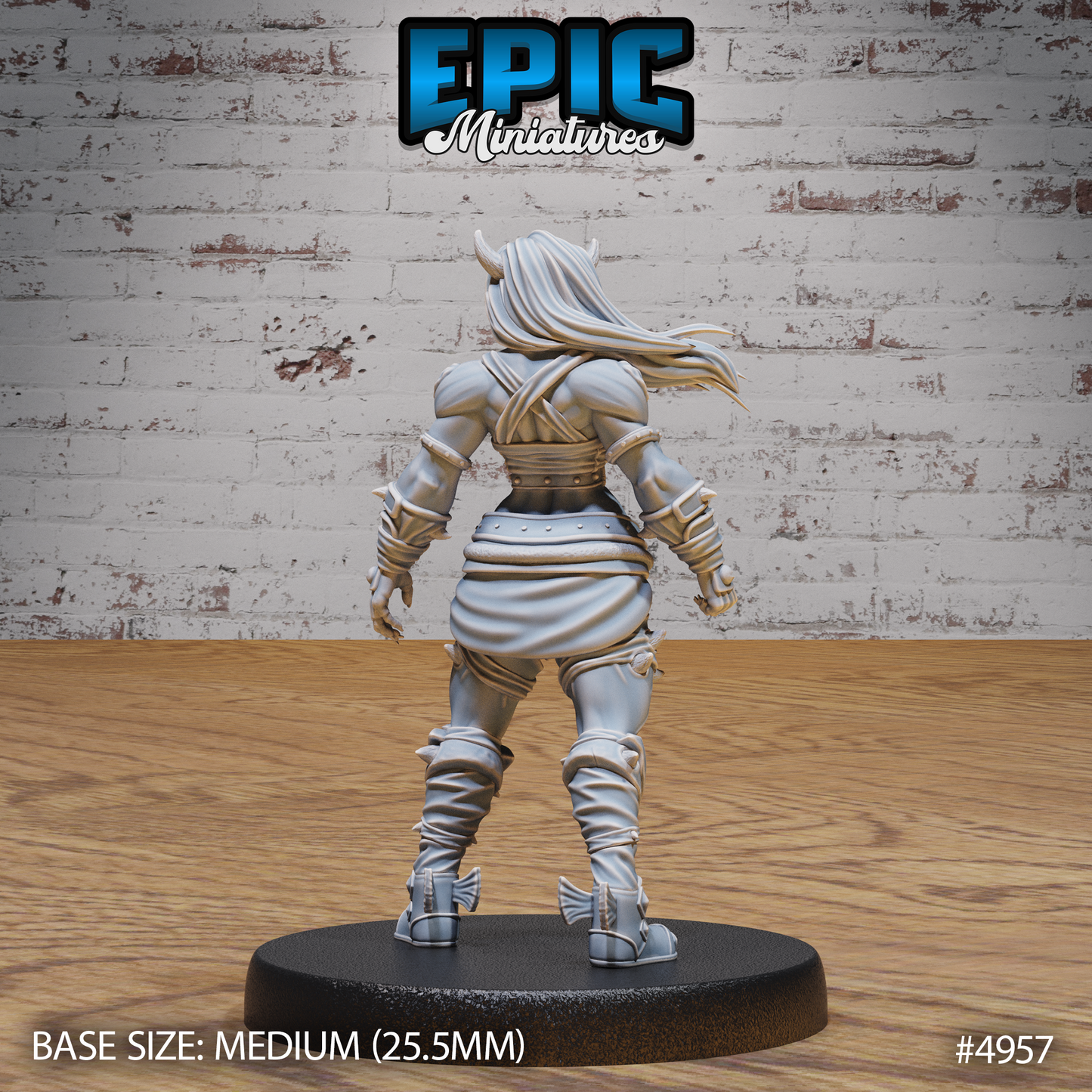 Orc Tiefling Female - Epic Miniatures