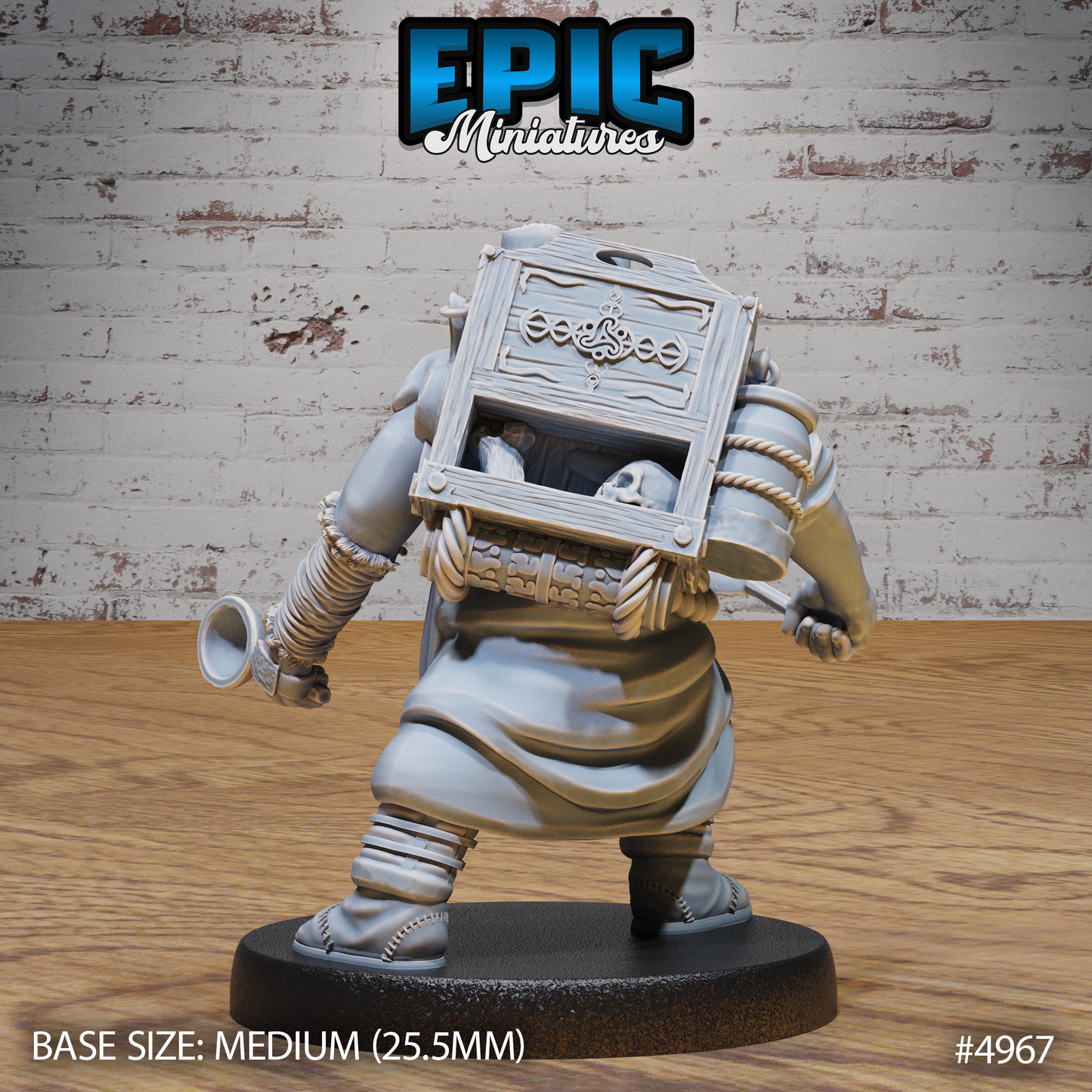 Gray Orc Alchemist Attack - Epic Miniatures