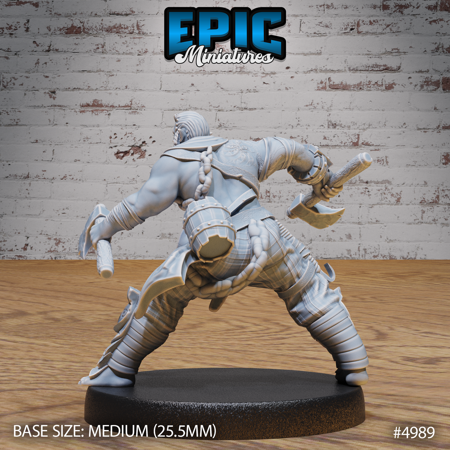 Half Orc Adventurer - Epic Miniatures