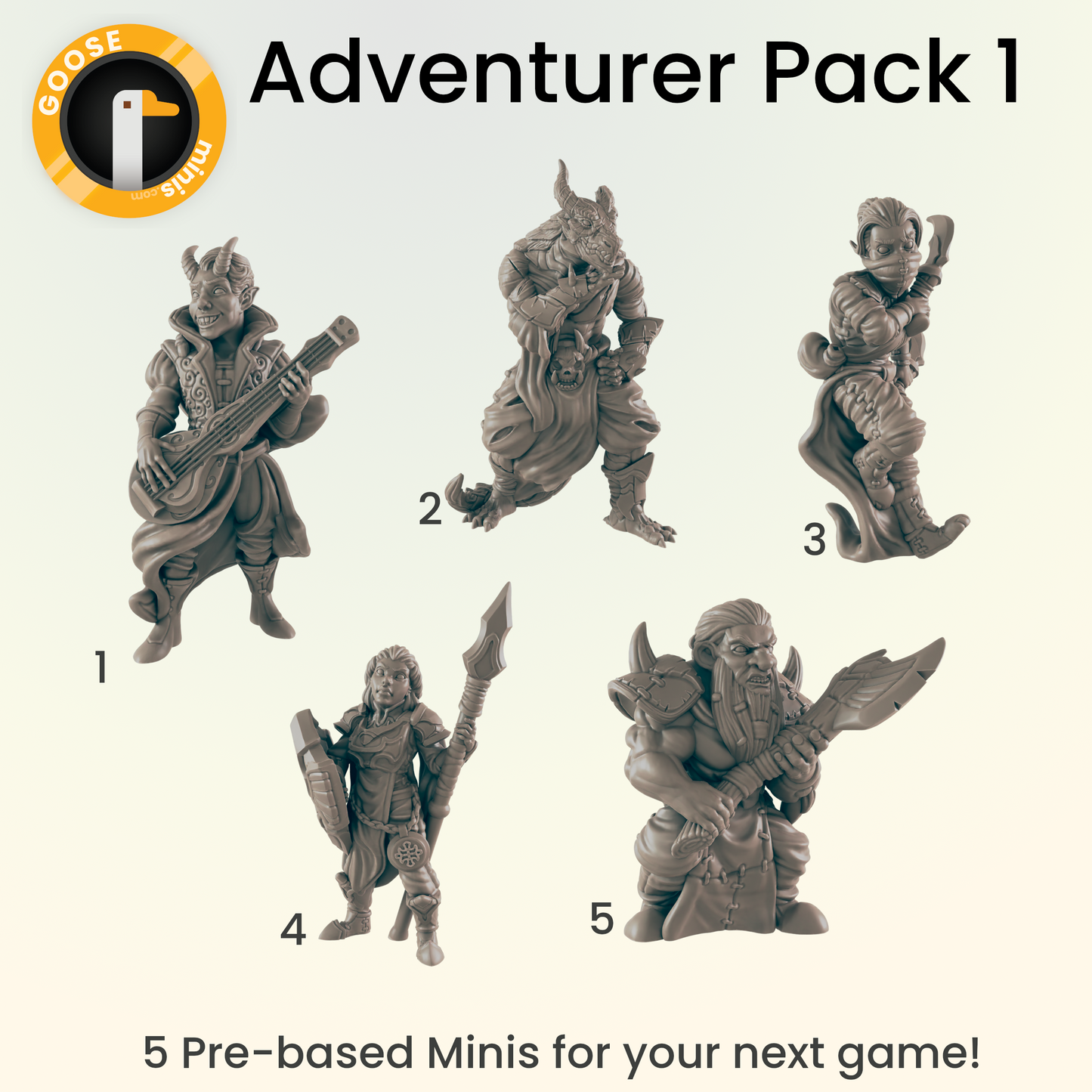 Adventurer Pack 1 - Ec3d