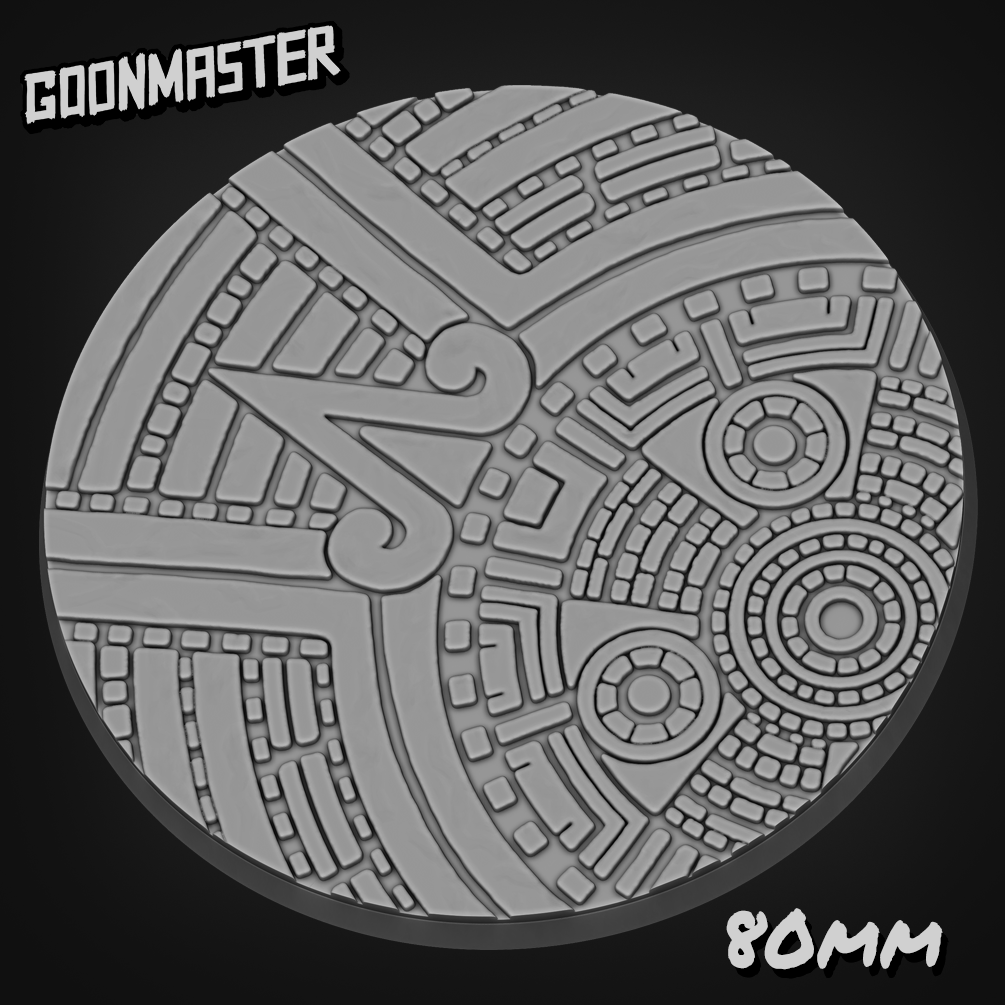 Ancient Temple Tile Bases - Goonmaster