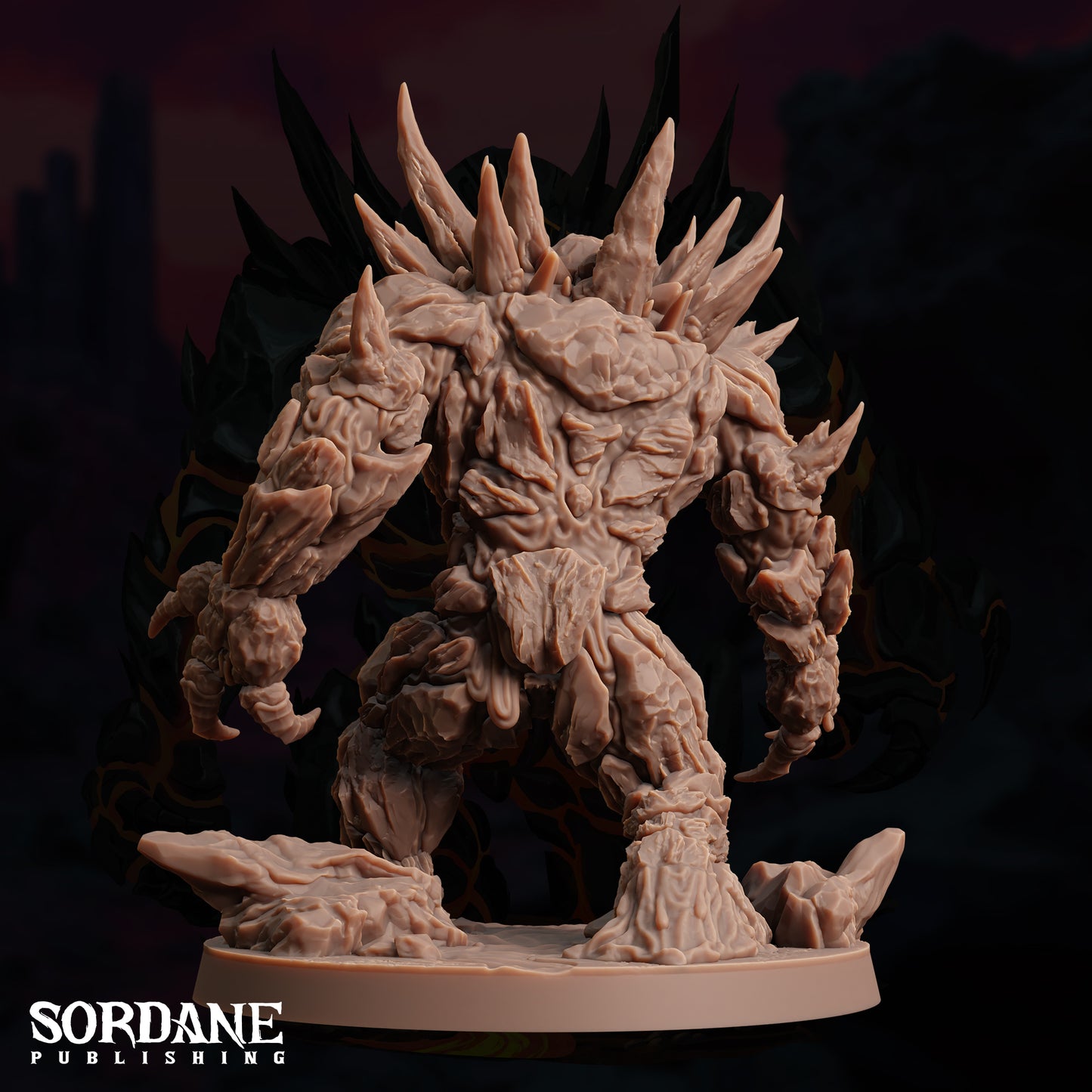 Brimstone Behemoth. Evil Earth Elemental - Sordane Publishing