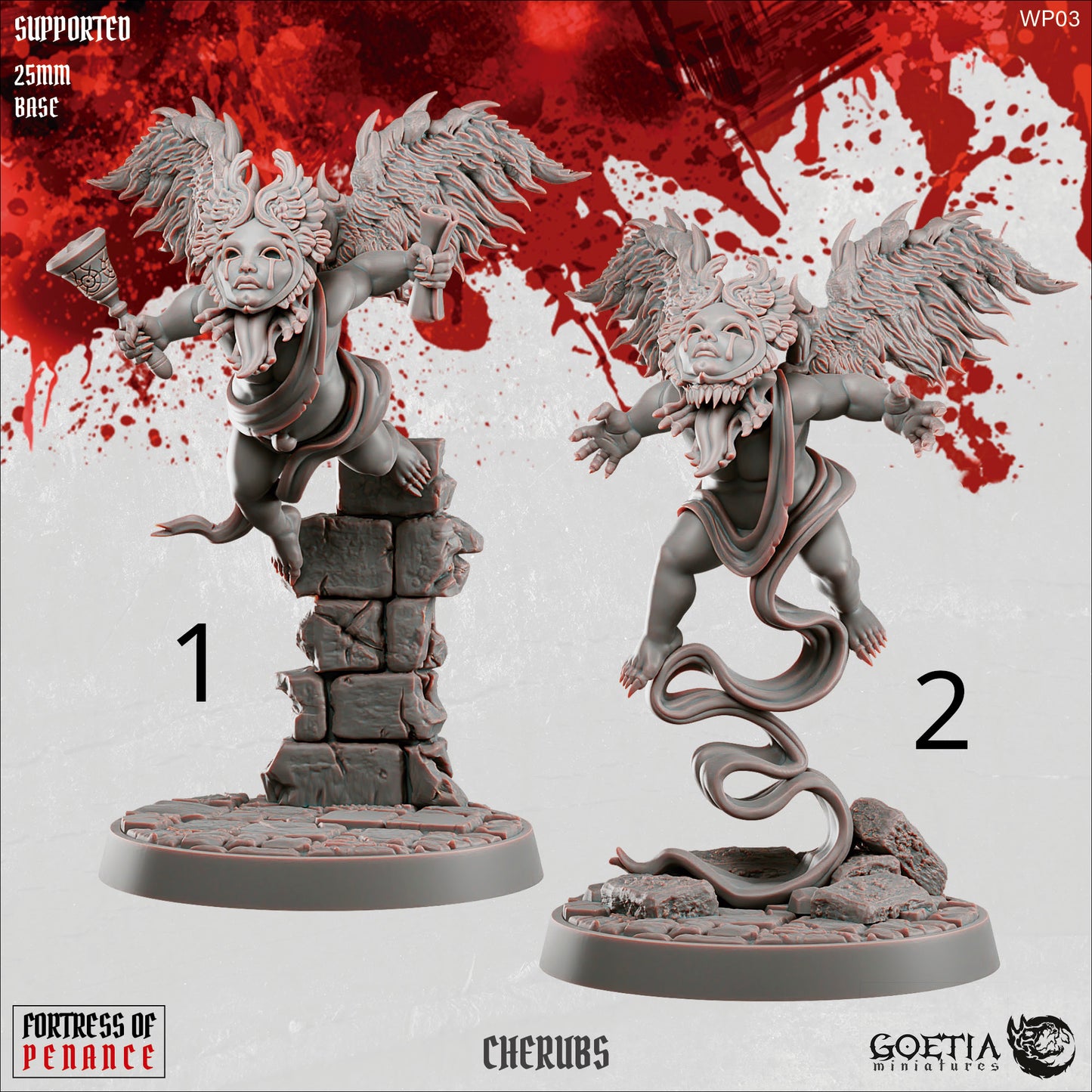 Cherubs, Twisted Angels - Goetia Miniatures