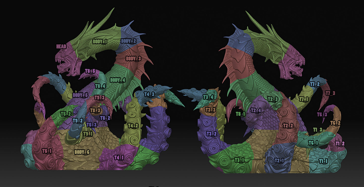 Dragon Kraken, Massive Sea Monster! - Rocket Pig Games