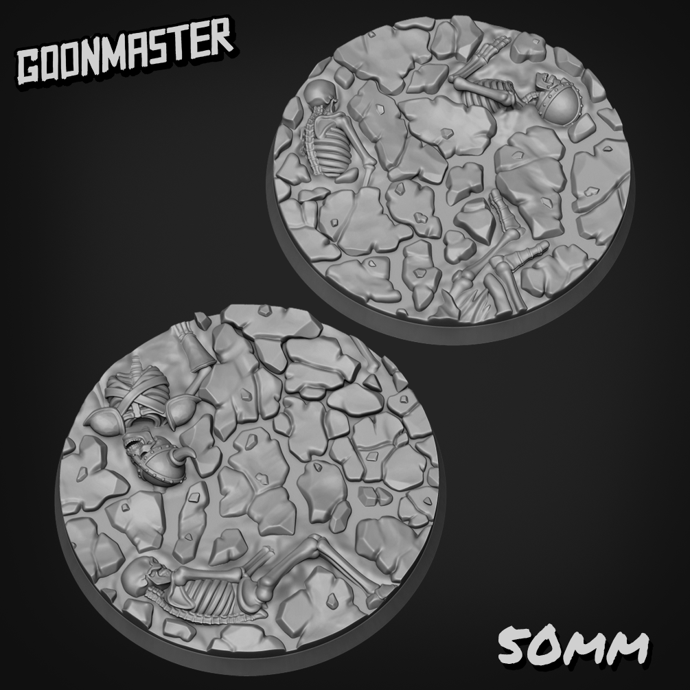 Dried Mud and Bone Bases - Goonmaster