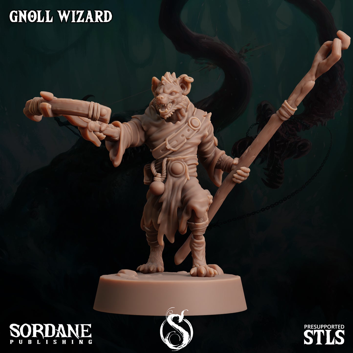 Gnoll Wizard - Sordane Publishing