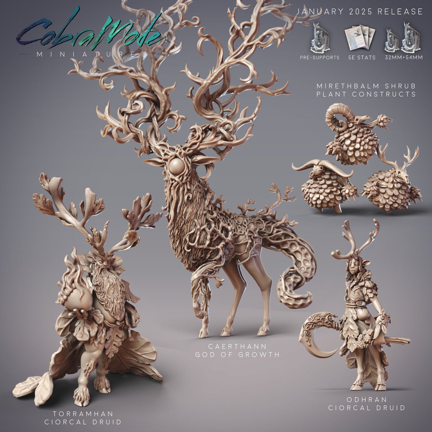 Mirethbalm Shrub Plant Constructs- CobraMode