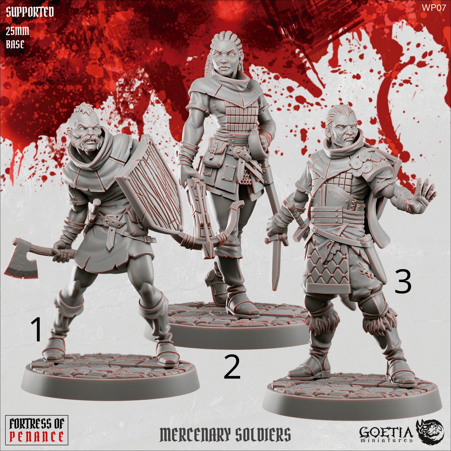 Mercenary Soldiers - Goetia Miniatures