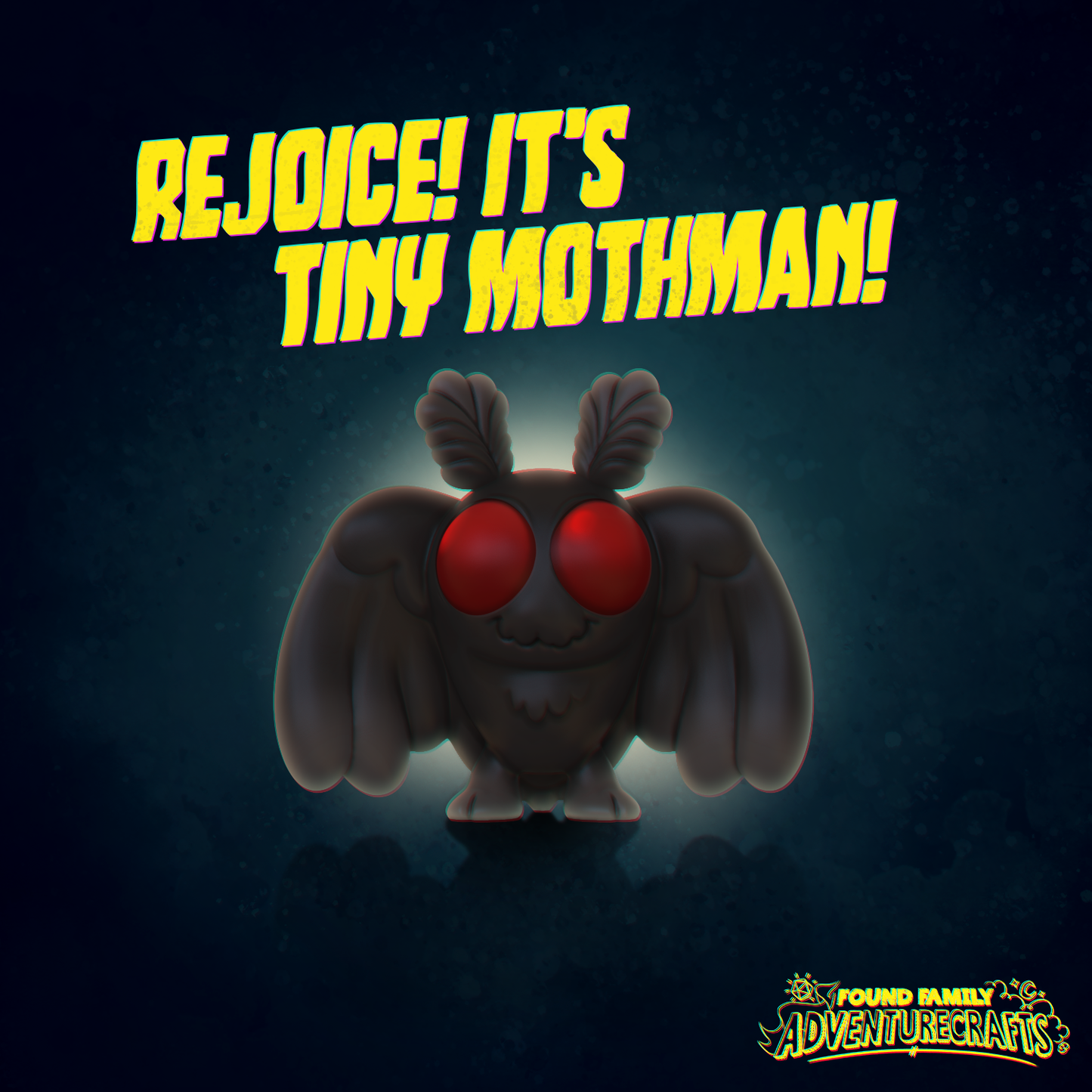Tiny Mothman - Found Family Adventurecrafts