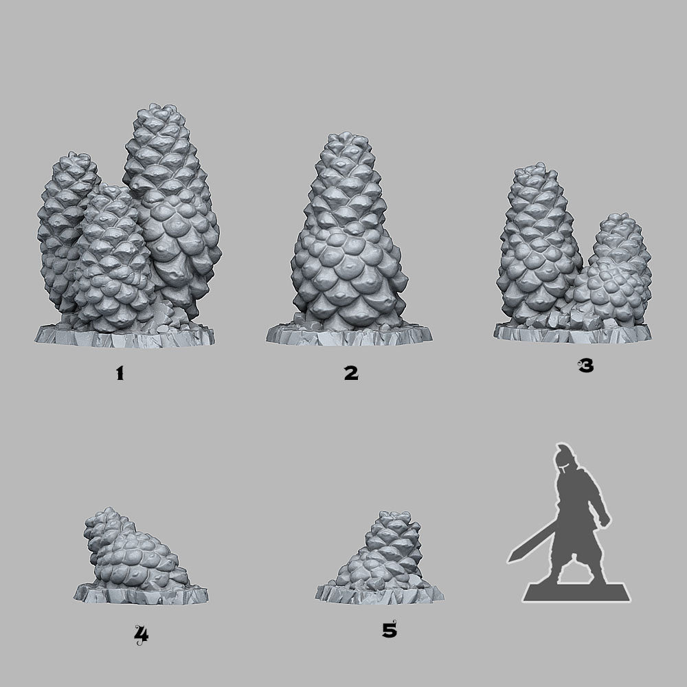 Pinecones Aberation - Fantastic Plants and Rocks