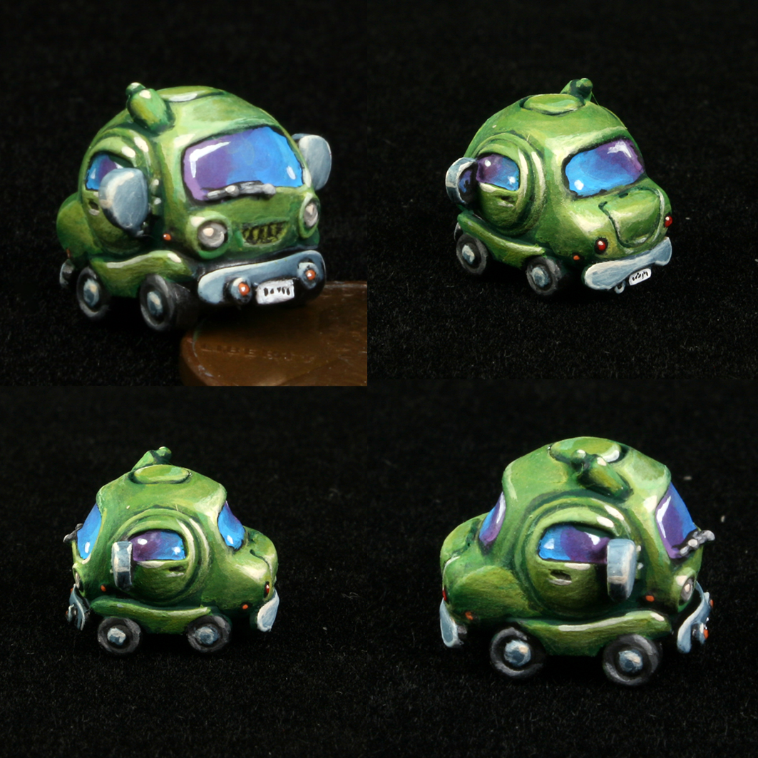 6mm Pea Car, Adaptable little vehicle - Porble Games