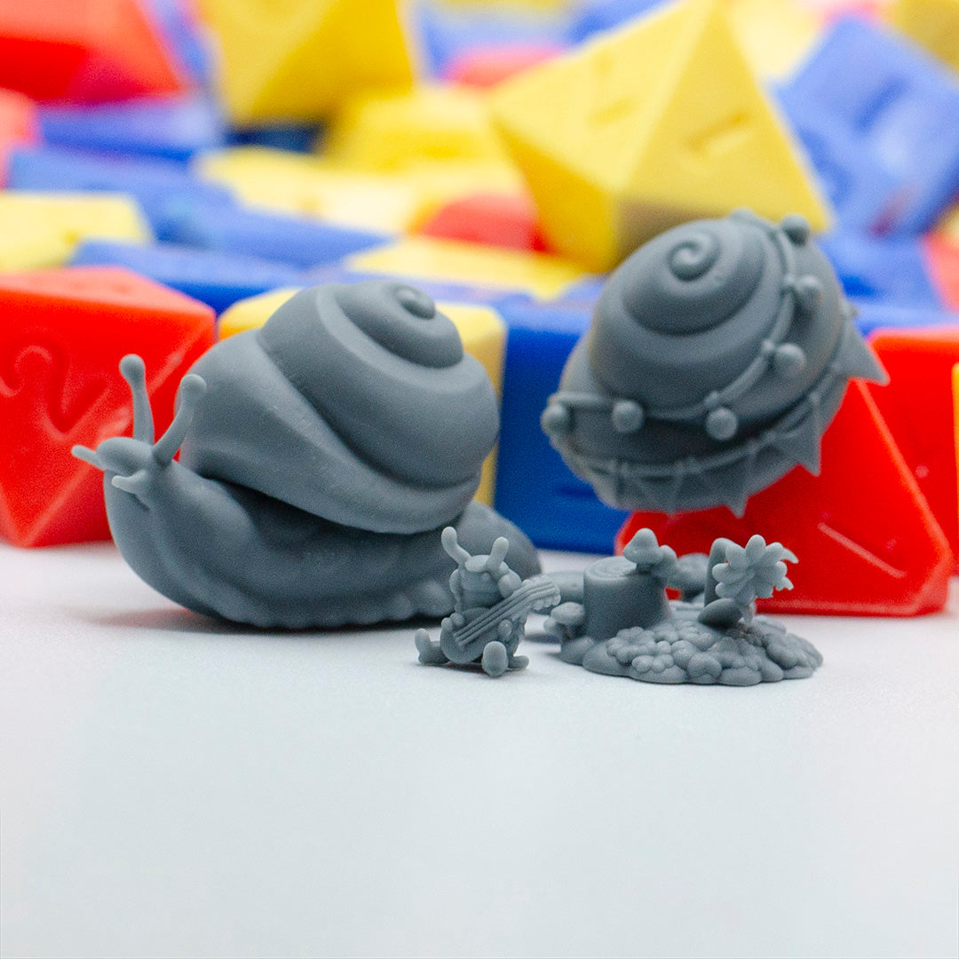 Snail and Pillbug Friend - Found Family Adventurecrafts
