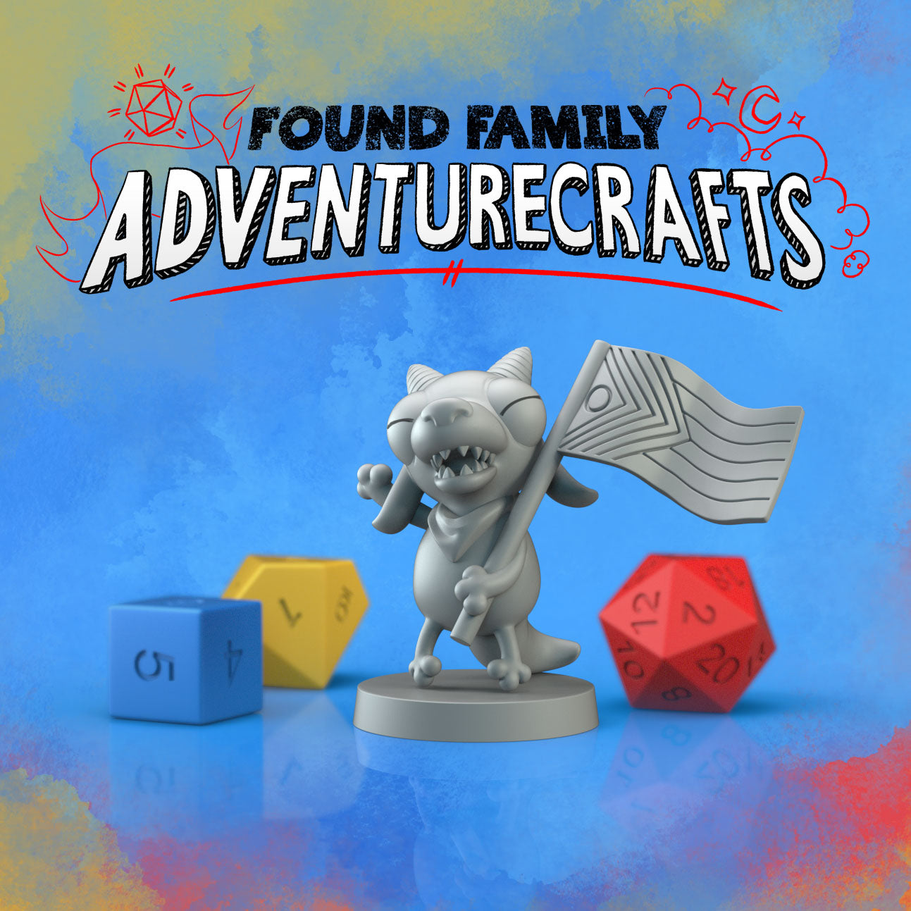 Pride Kobold - Found Family Adventurecrafts