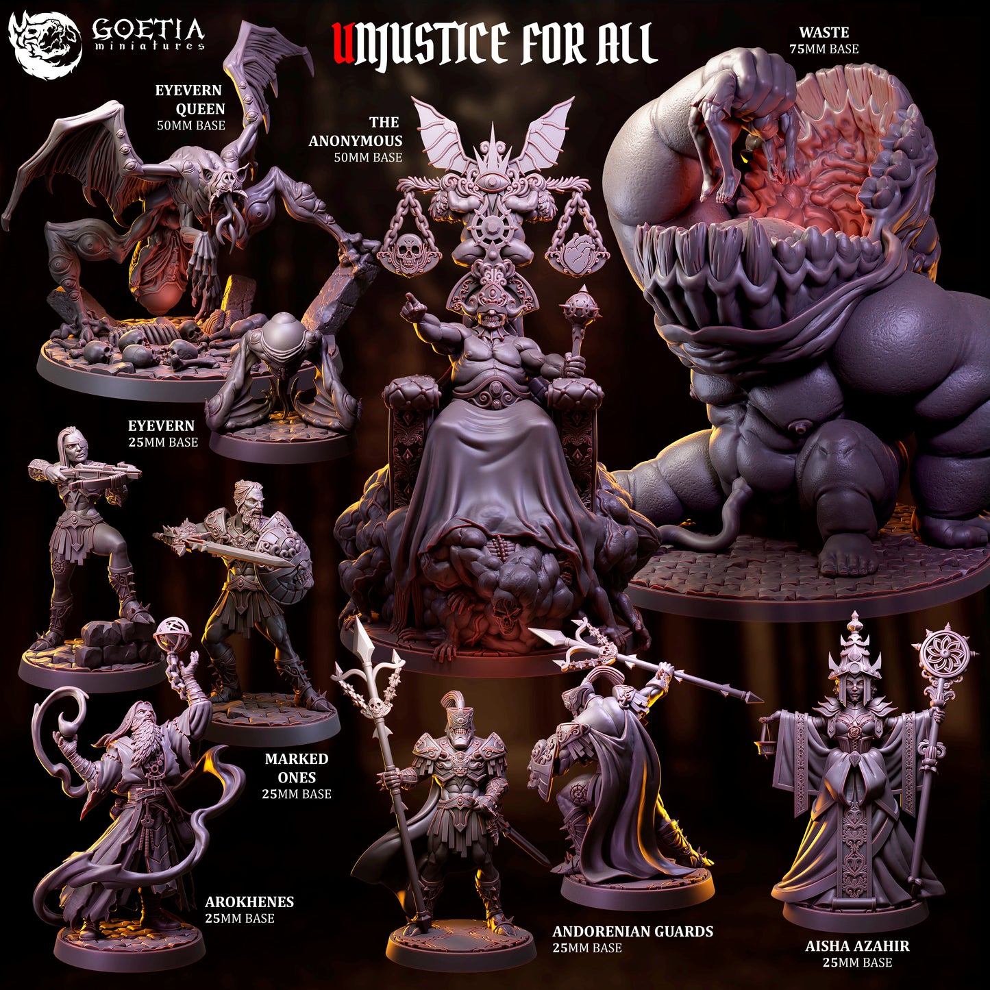 Andorenian Guards, Knights of the Court - Goetia Miniatures