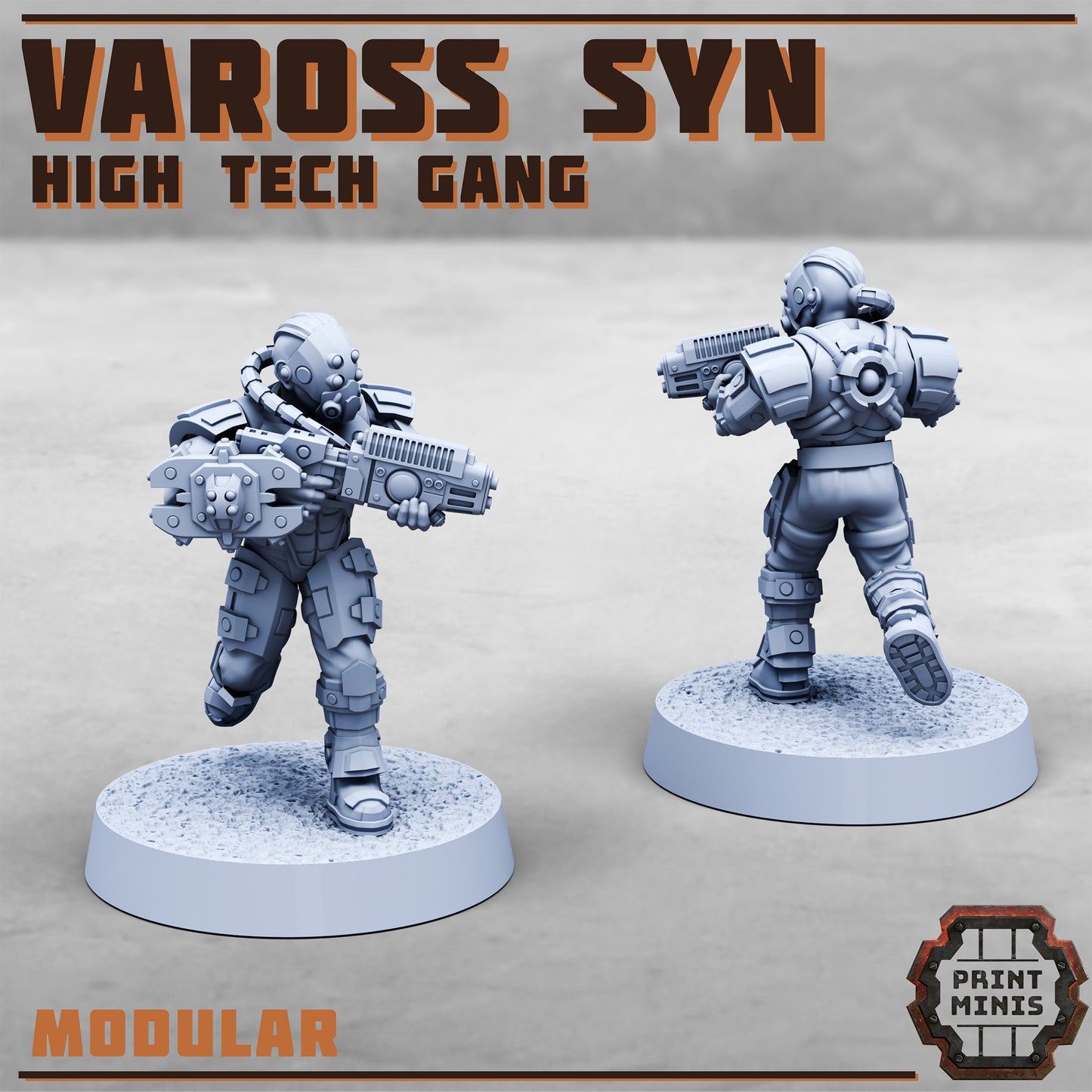Vaross Syn Gang, High Tech Gang- Print Minis
