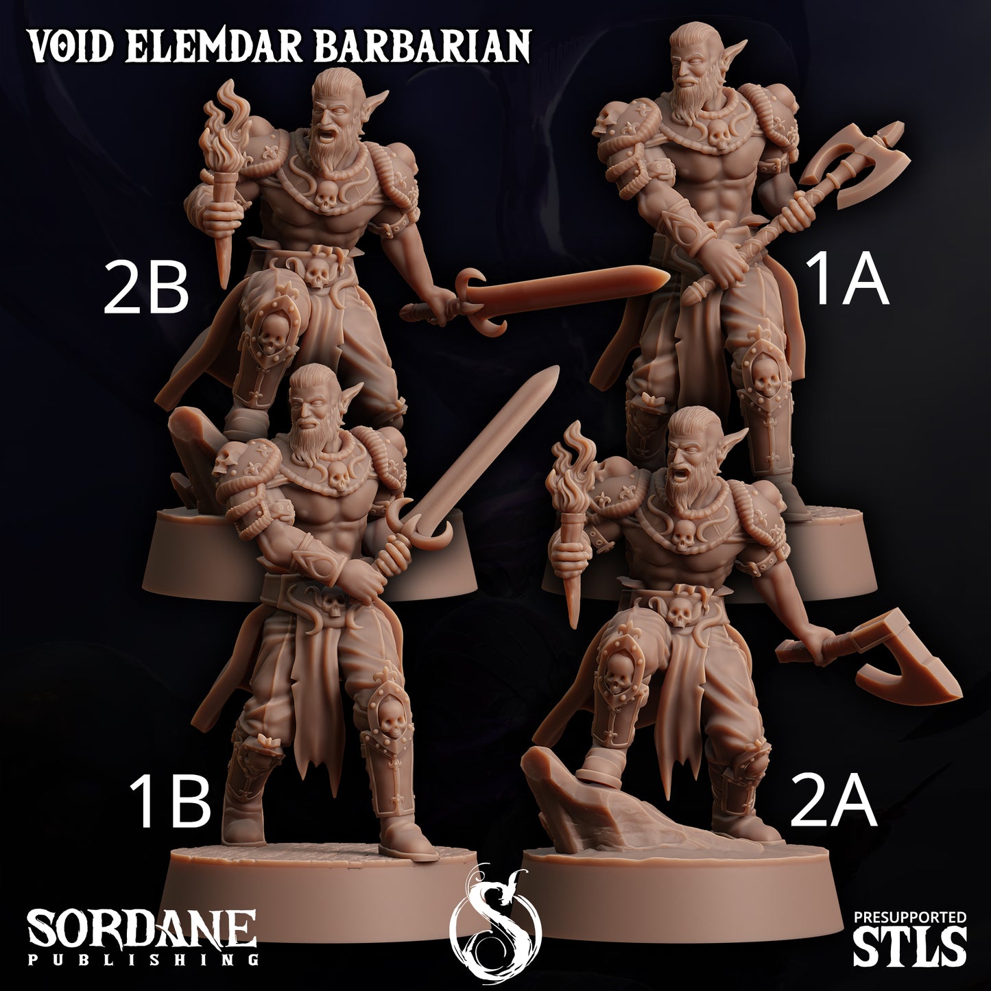Void Elemdar Barbarian - Sordane Publishing