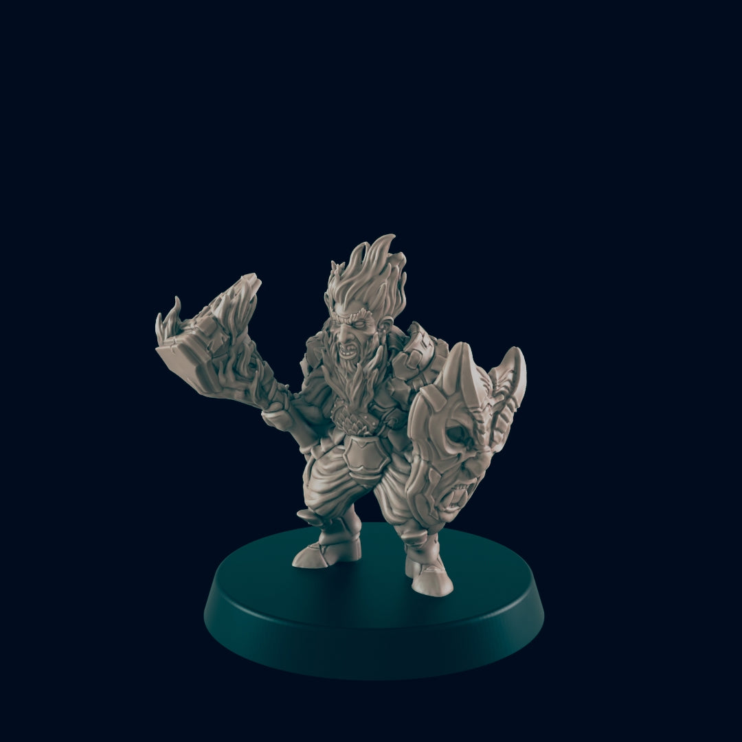 Azer, Fire Dwarf Warriors - Ec3d