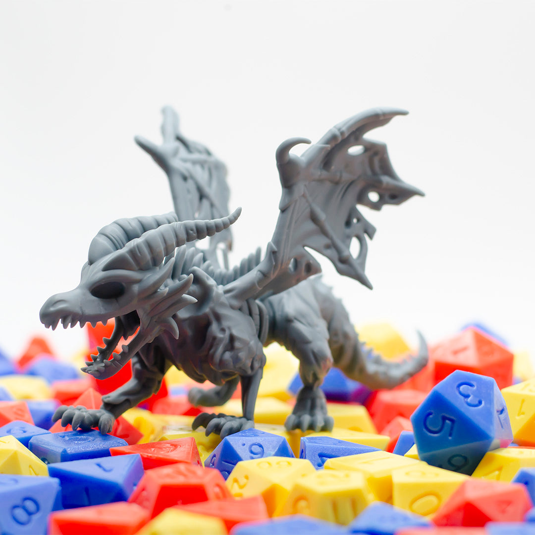 Draco Lich, Undead Skeletal Dragon - Found Family Adventurecrafts