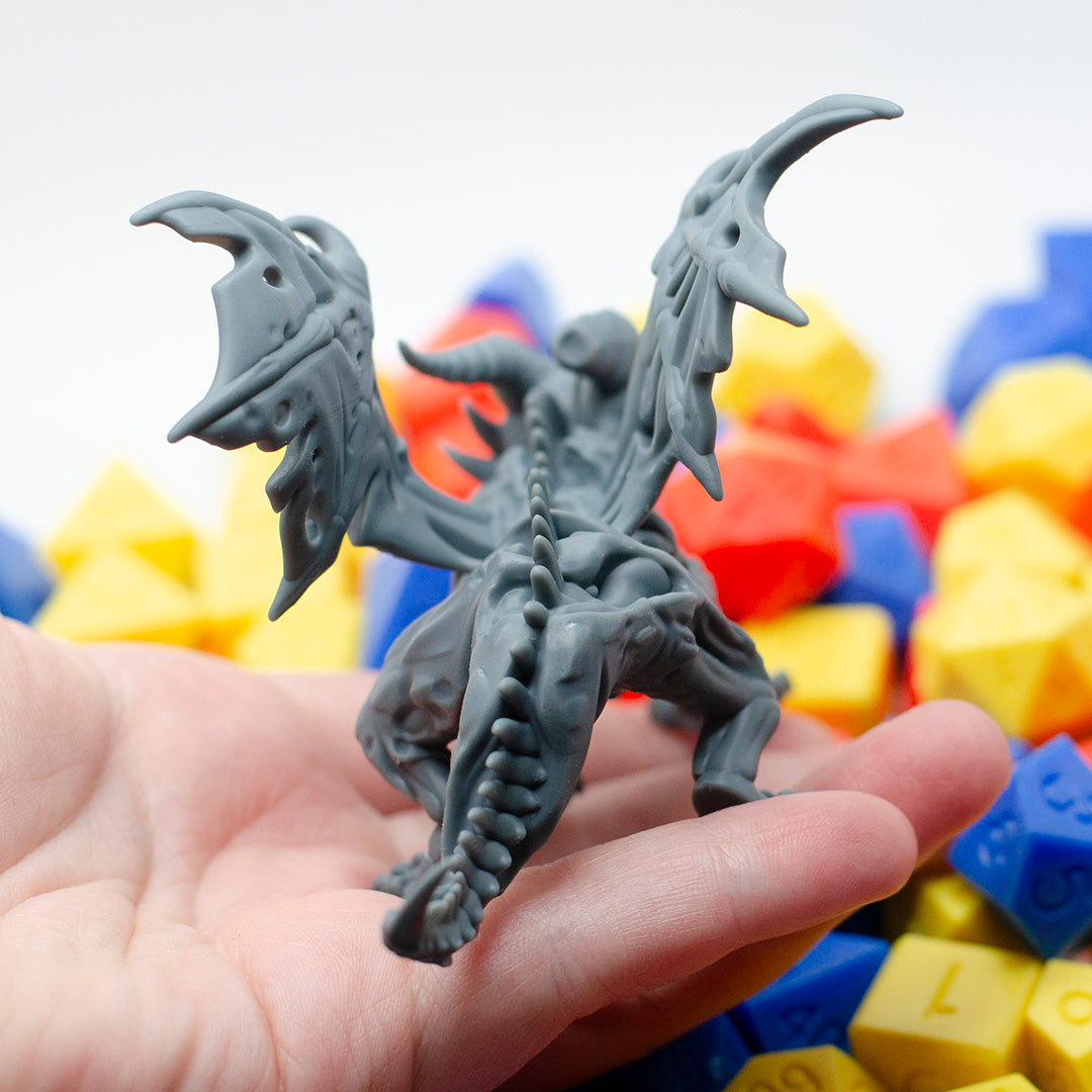 Draco Lich, Undead Skeletal Dragon - Found Family Adventurecrafts
