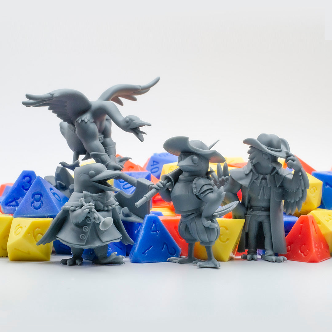 Birdfolk Adventurers - Found Family Adventurecrafts