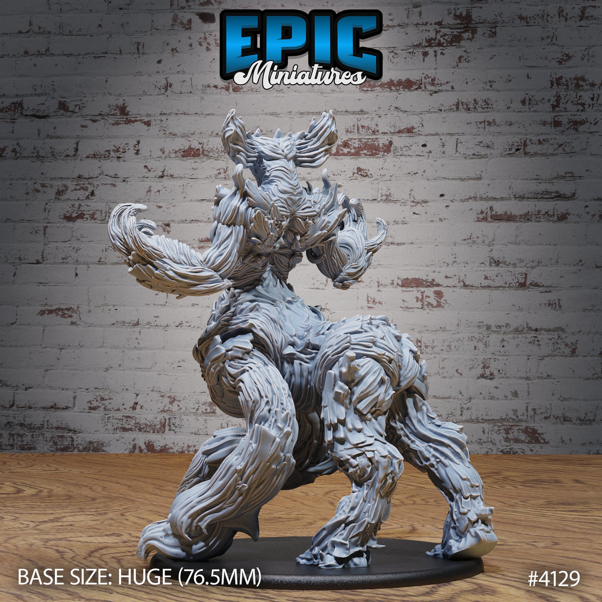 Gaia Protector, Tree Centaur - Epic Miniatures | Elven Storm | 28mm | 32mm | Huge | Demon