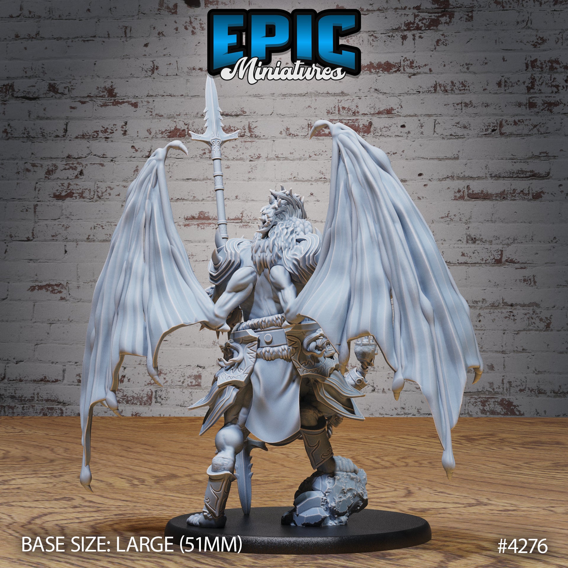 Frost Balrog - Epic Miniatures | Infernal Assault | 28mm | 32mm | Demon | Devil | Lord