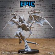Draconic Demon Copper - Epic Miniatures | Infernal Assault | 28mm | 32mm | Dragonkin | Demon | Fighter