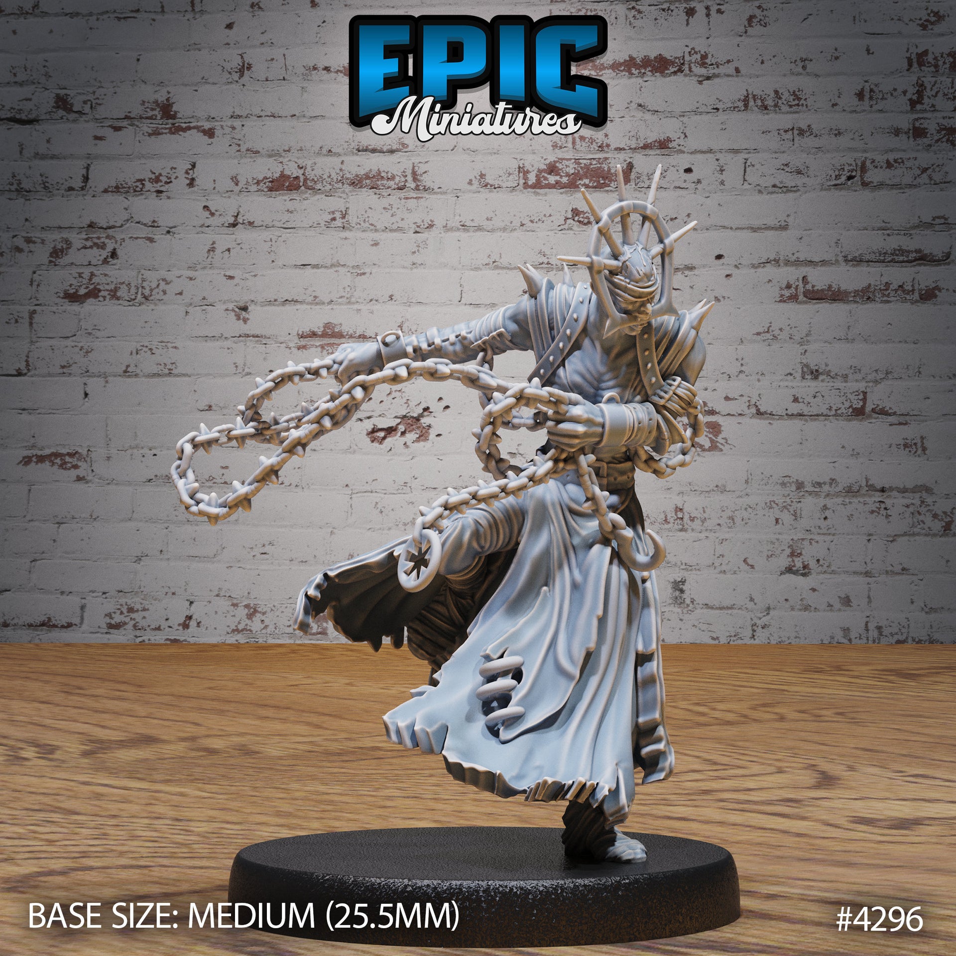 Chain Demon - Epic Miniatures | Infernal Assault | 28mm | 32mm | Devil | Jailer