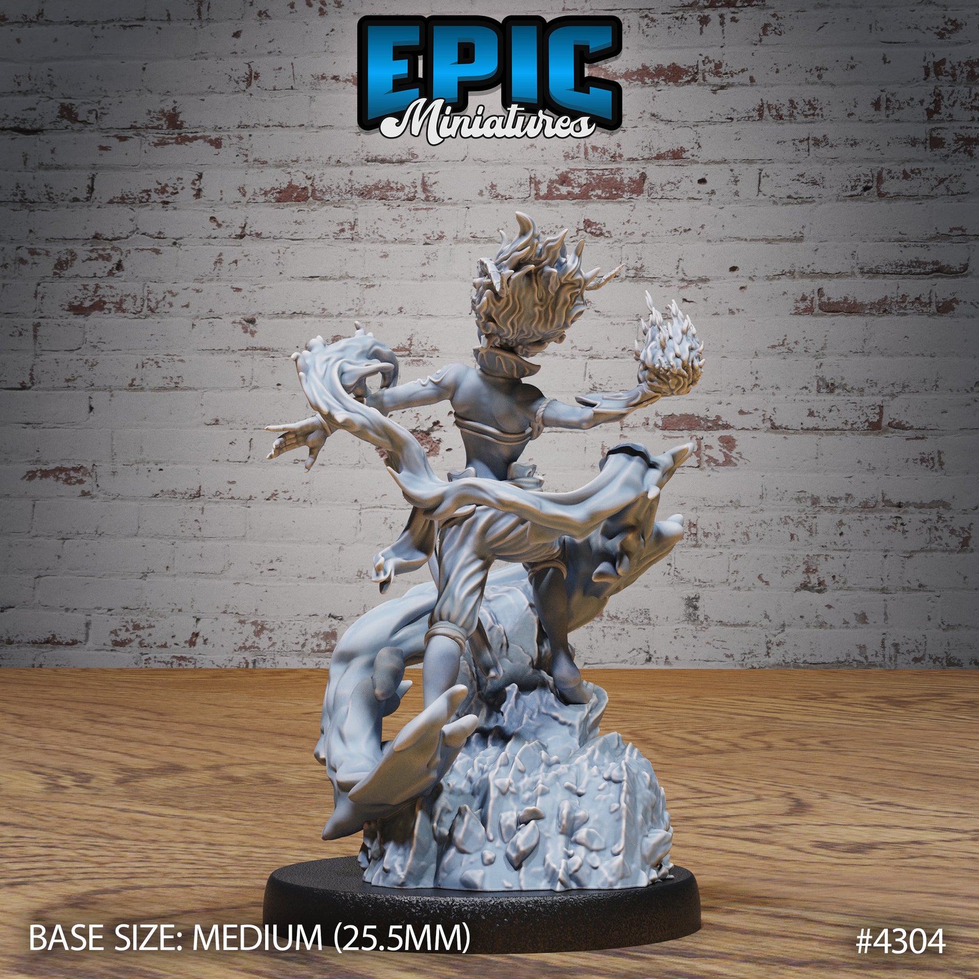 Young Efreeti Female - Epic Miniatures | Infernal Assault | 28mm | 32mm | Demon | Devil | Sorcerer