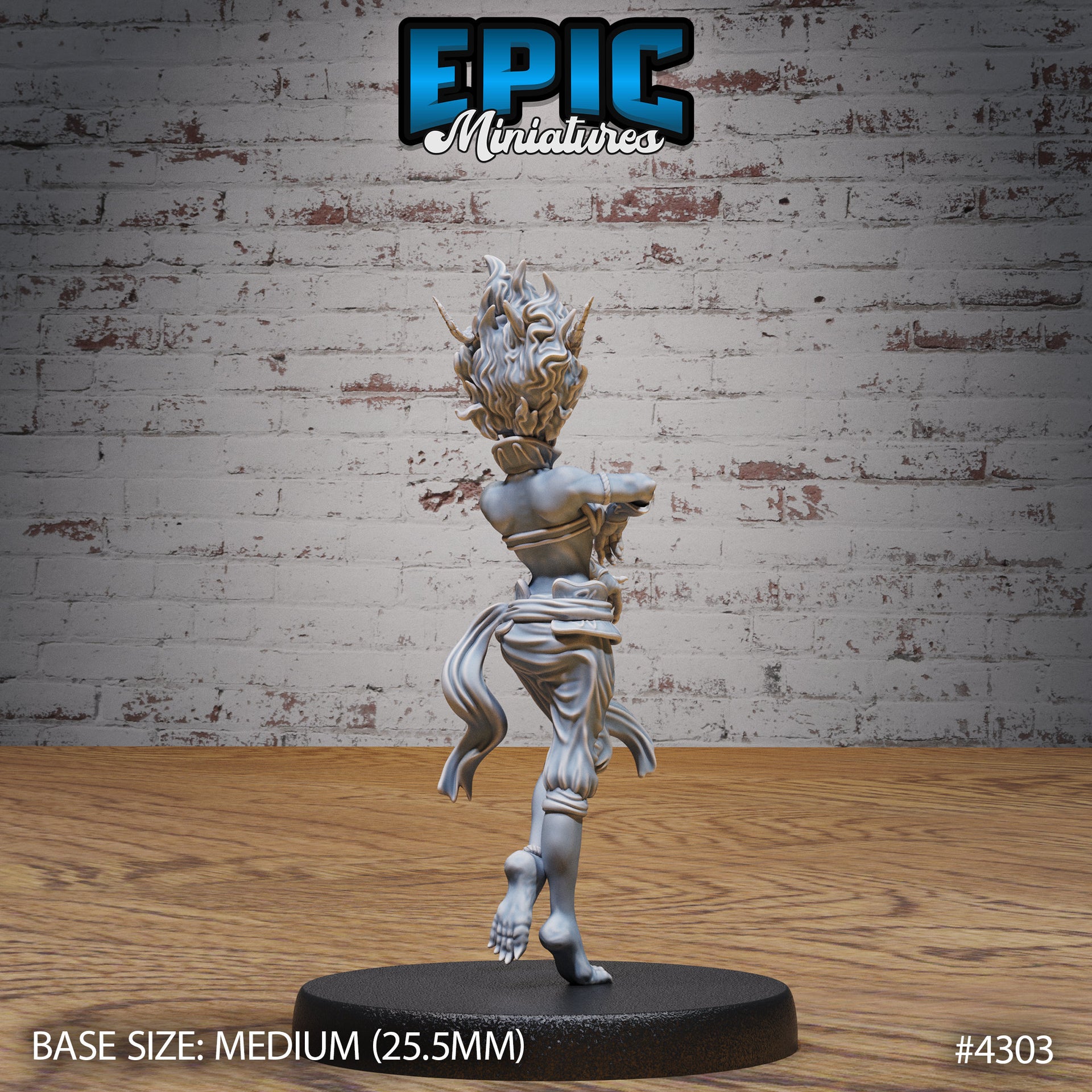 Young Efreeti Female - Epic Miniatures | Infernal Assault | 28mm | 32mm | Demon | Devil | Sorcerer