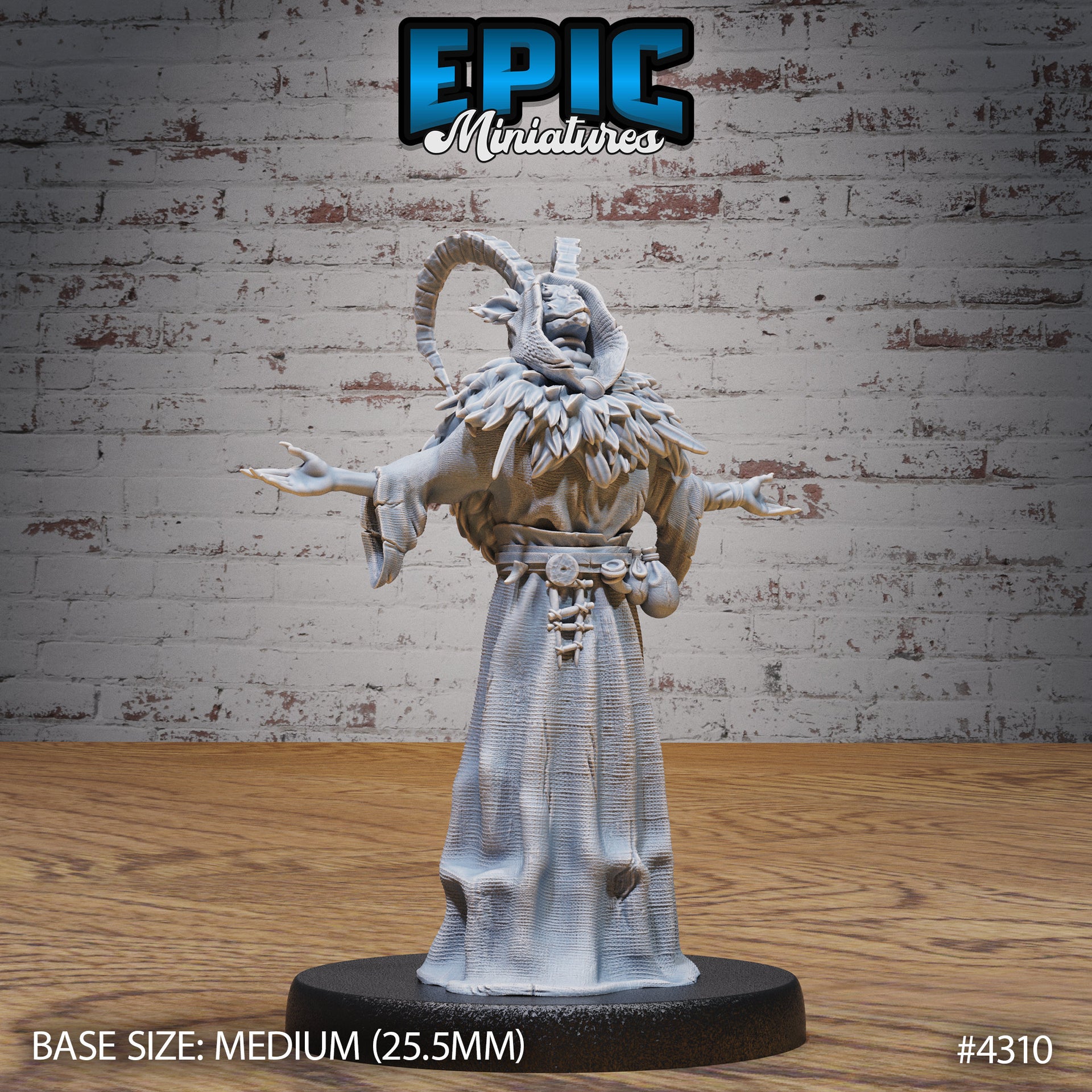 Demonic Cultist - Epic Miniatures | Infernal Assault | 28mm | 32mm | Demon | Devil | Sorcerer