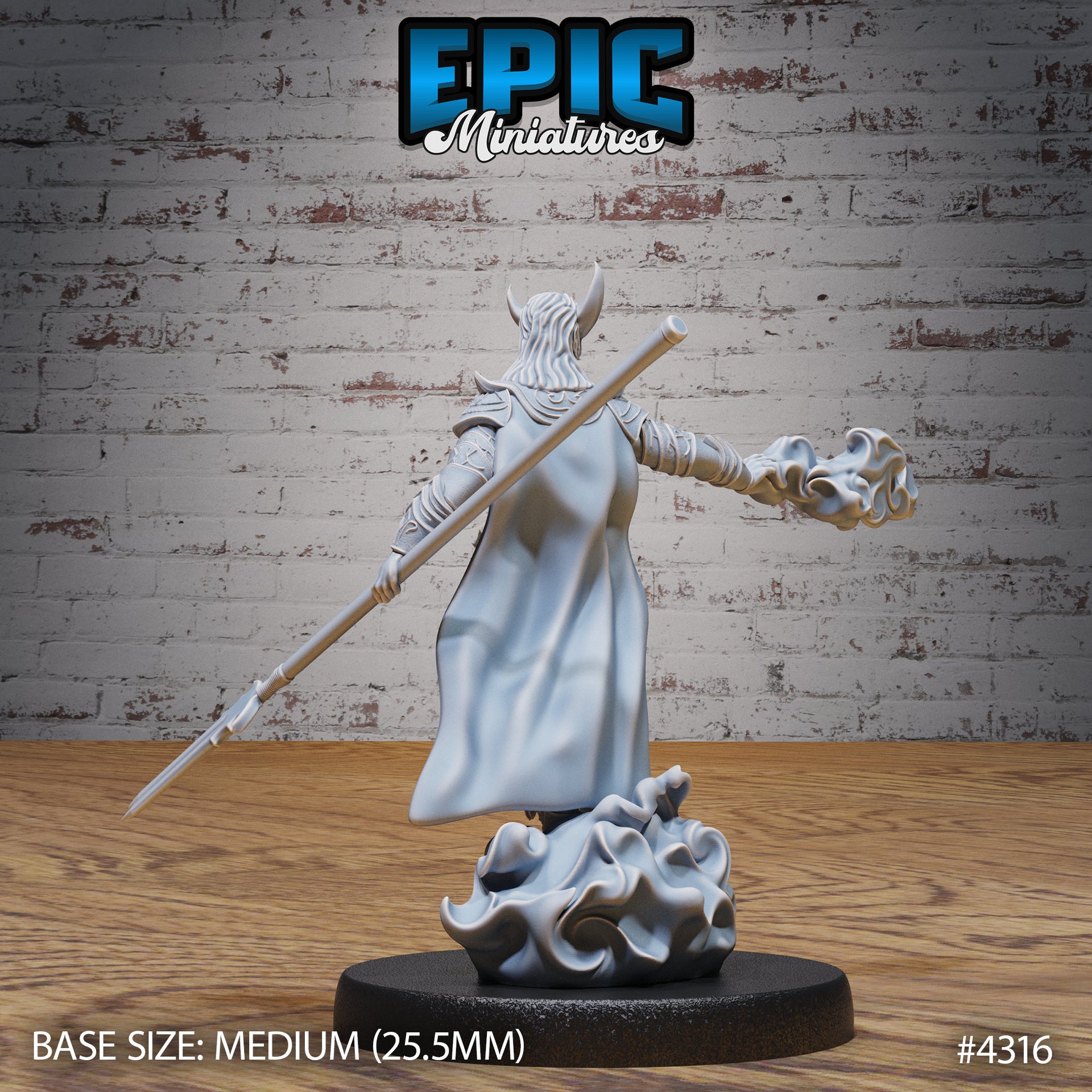 Infernal Knight - Epic Miniatures | Infernal Assault | 28mm | 32mm | Demon | Devil | Champion | Fighter