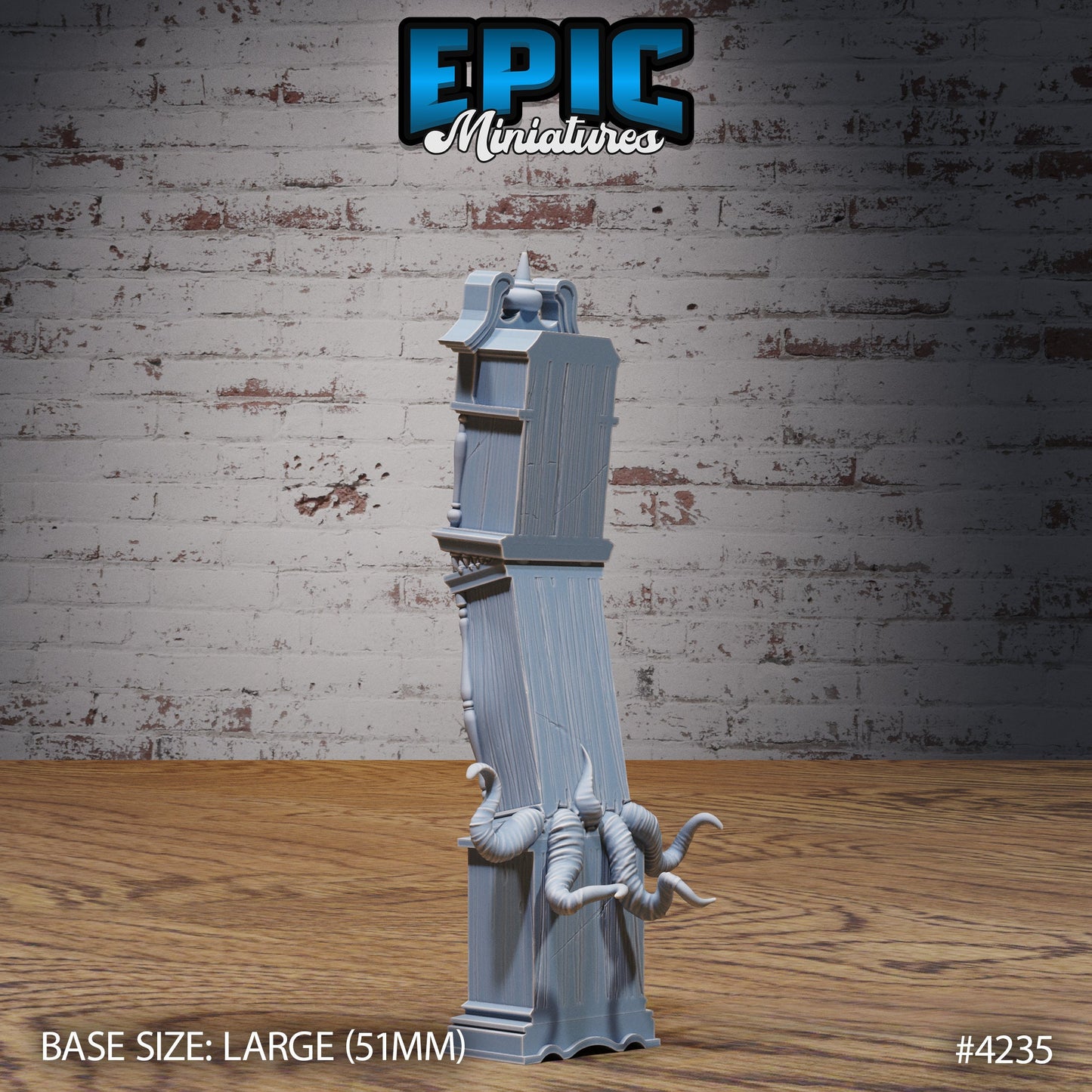 Mimic Clock- Epic Miniatures | City Sewers | 28mm | 32mm | Grandfather | Trap | Town