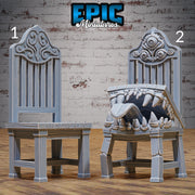 Mimic Chair- Epic Miniatures | City Sewers | 28mm | 32mm | Dining Room | Trap | Town