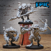 Sewer Beast - Epic Miniatures | City Sewers | 28mm | 32mm | Tongue | Mutant | Demon | Toad