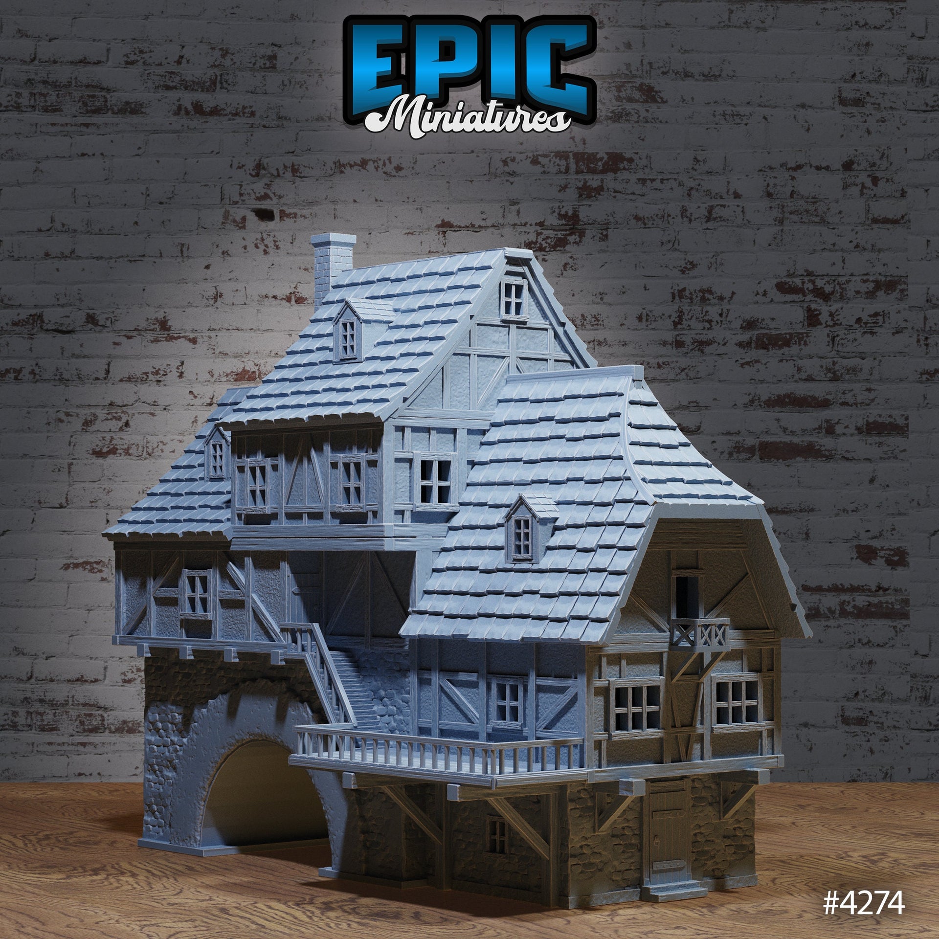 City House Passage - Epic Miniatures | 28mm | 32mm | City Sewers | Town | City | Village