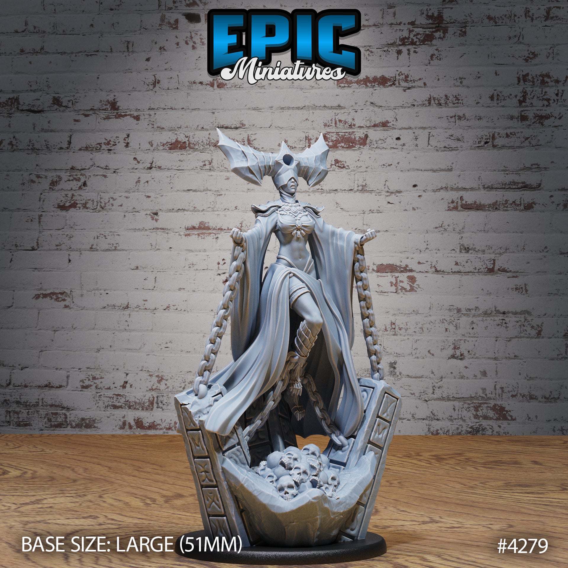 Cult Goddess - Epic Miniatures | Infernal Assault | 28mm | 32mm | Demon | Devil | Lord