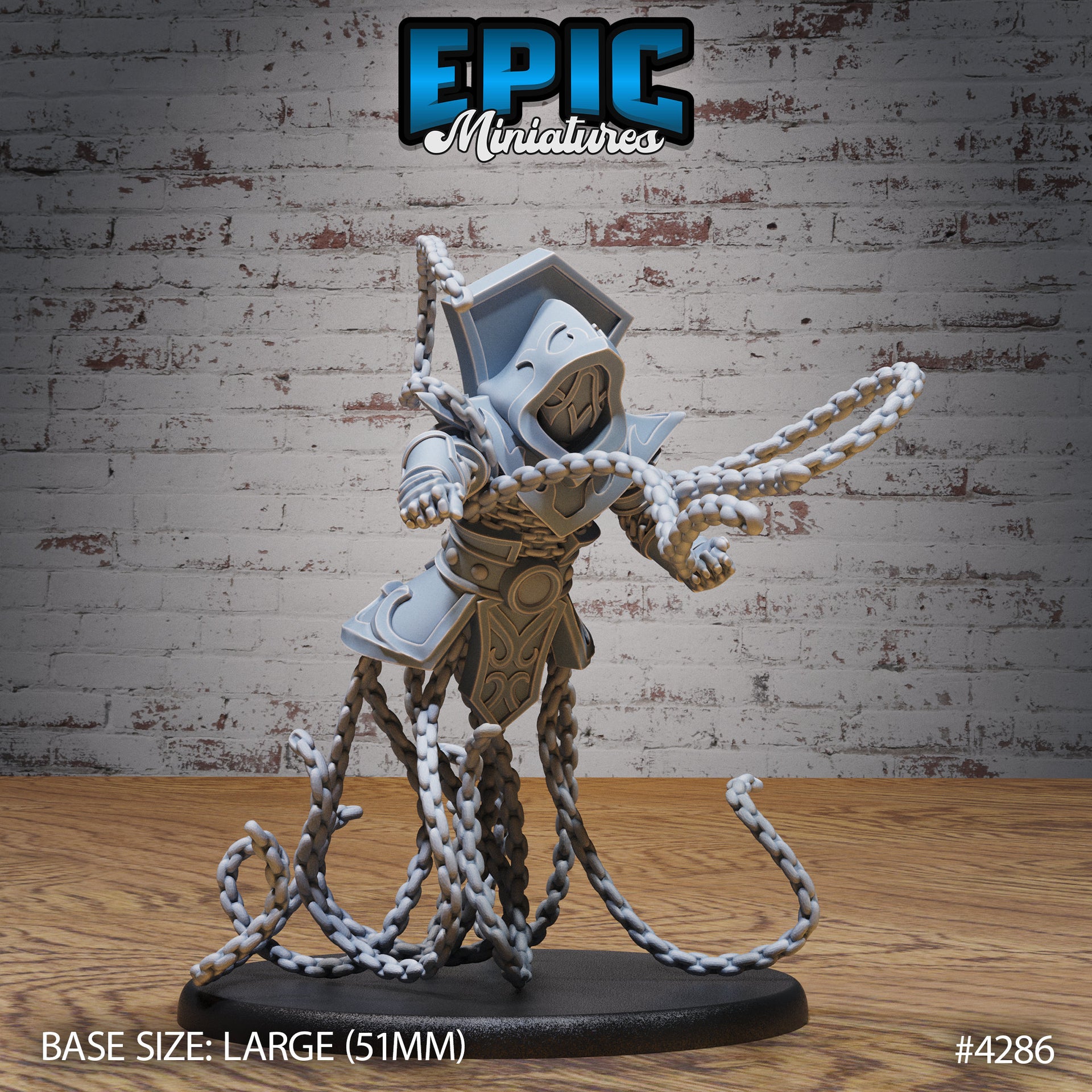 Chain Golem - Epic Miniatures | Infernal Assault | 28mm | 32mm | Elemental | Demon