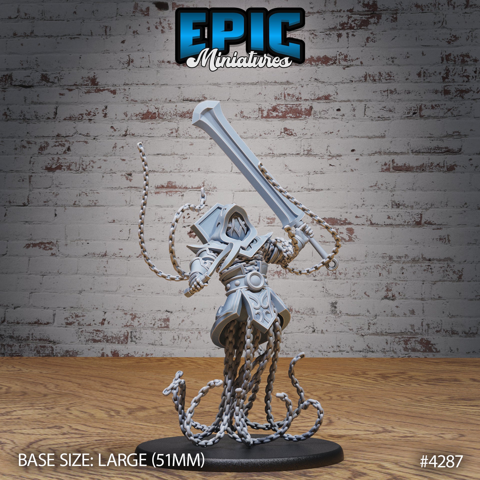 Chain Golem - Epic Miniatures | Infernal Assault | 28mm | 32mm | Elemental | Demon