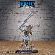 Chain Golem - Epic Miniatures | Infernal Assault | 28mm | 32mm | Elemental | Demon
