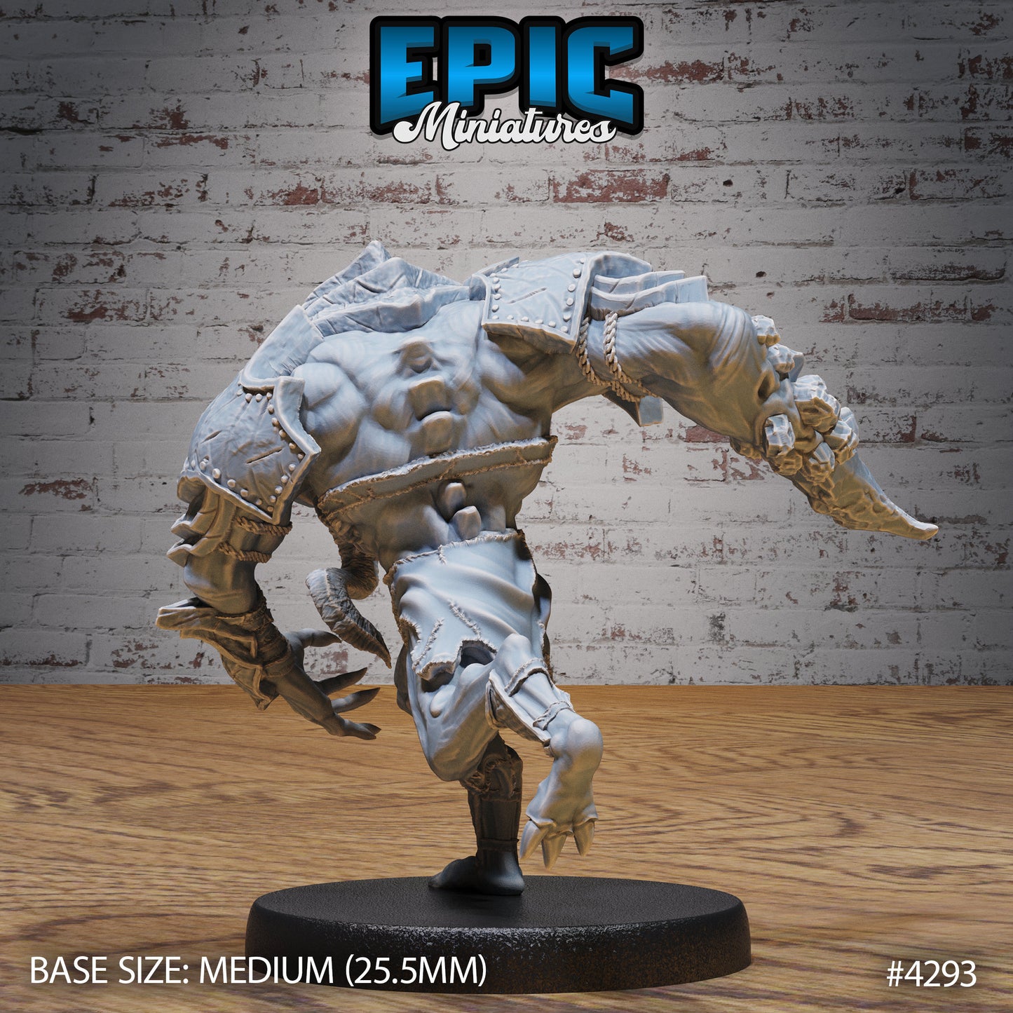 Hell Guardian - Epic Miniatures | Infernal Assault | 28mm | 32mm | Mutant | Abomination | Devil