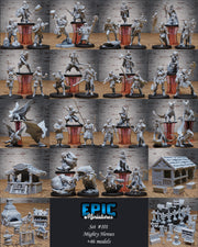 Beast Folk Paladin - Epic Miniatures | Mighty Heroes | 28mm | 32mm | Cat Folk | Tabaxi | Lion | Knight