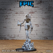 Imprisoned Demoness - Epic Miniatures | Infernal Assault | 28mm | 32mm | Devil | Demon