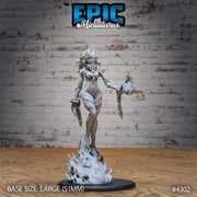 Imprisoned Demoness - Epic Miniatures | Infernal Assault | 28mm | 32mm | Devil | Demon